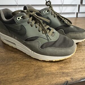 Nike Women's Olive and Black Sneakers